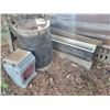 Image 1 : 2- Planters, feeder, barrel