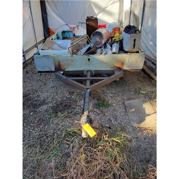 Tent trailer c/w contents