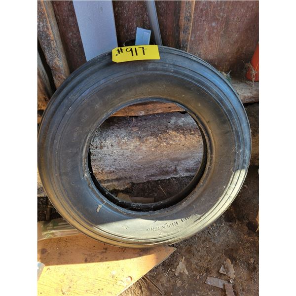 1- New Implement tire, 8.00x18