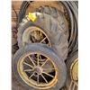 Image 1 : 4- Old implement tires & rims