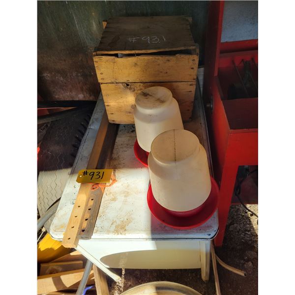 2- Pitman's, 2- waterers