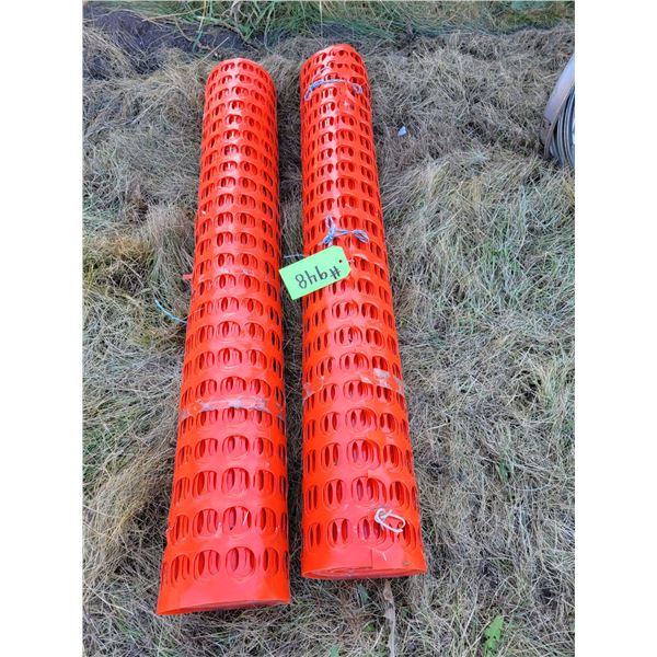 2- Rolls of snow fence