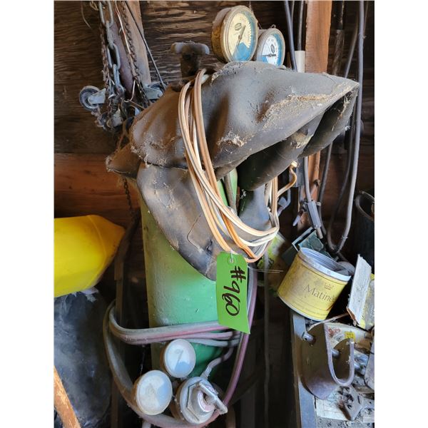 Cutting torch, tanks (As Is)