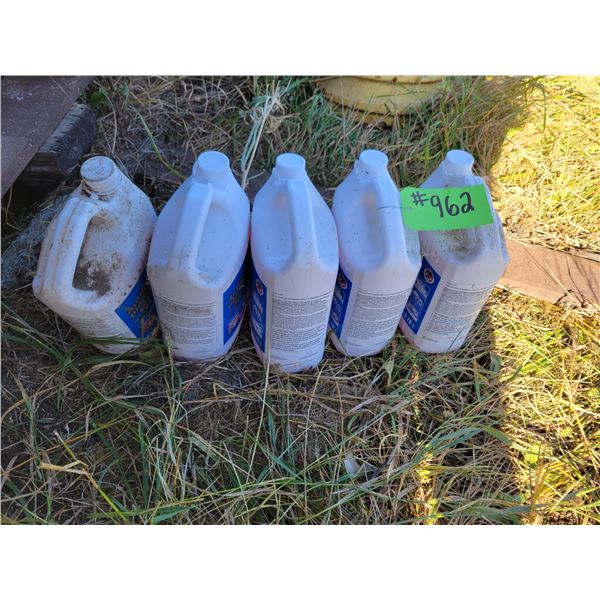 5- Jugs of antifreeze