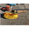 Image 1 : Yellow cord, equalizer bar & hitch, hedge trimmer