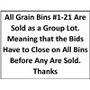 Image 1 : All Grain Bins #1-21 Are Sold as a Group Lot. Meaning that the Bids Have to Close on All Bins Before