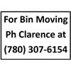 Image 1 : For Bin Moving Ph Clarence at (780) 307-6154