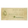 Image 1 : Springfield, Arkansas. Hinkle & Sons, 1862, 75 Cents, Obsolete Scrip Note