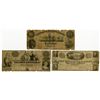 Image 1 : South Carolina; Georgia and Mississippi Obsolete Banknote Trio, ca.1837 to 1850s.