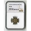 Image 1 : Canada: Newfoundland. 10 Cents, 1872H; KM-3, Heaton Mint. NGC Graded VF 20.