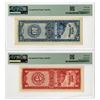 Image 2 : Bank of Taiwan, 1954-55, Pair of Issued Banknotes