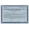 Image 1 : Cerveceria Nacional Dominicana, C. Por A., 1985 Specimen Stock Certificate