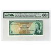 Image 1 : East Caribbean Currency Authority, ND (1965), Issued Banknote