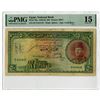 Image 1 : National Bank of Egypt, 1949-50, Issued Banknote