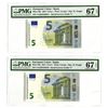 Image 1 : European Union, Spain, 2013 High Grade Issued Banknote Pair