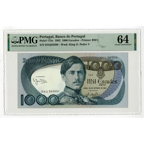 Banco de Portugal, 1982, Issued Banknote