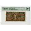 Image 1 : Banco de la Republica Oriental, 1934, Issued Banknote