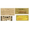 Image 1 : Check and Obsolete Currency Assortment, 1860s-1934