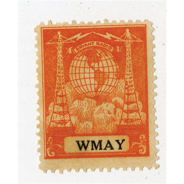 Radio Station Collection of Stamps, ND (ca.1930-50s)