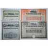 Image 1 : Pennsylvania Railroad Co., 1908-15, Specimen Bond Quartet