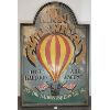 Image 1 : ANGLO AMERICAN HOT AIR BALLOON RELIEF SIGN IN WOOD 