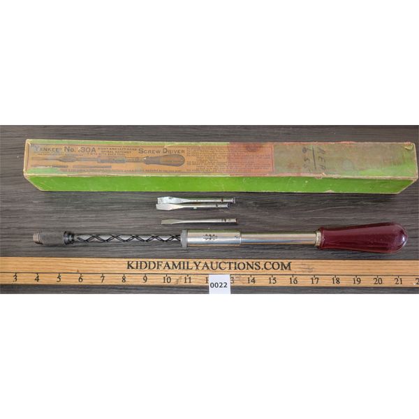 YANKEE NO. 130A SPIRAL RATCHET SCREWDRIVER