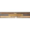 Image 1 : LOT OF 2 - STANLEY 2 FT FOLDING RULERS - NO. 2 & NO. 12 W/ CARPENTER'S SLIDING RULE