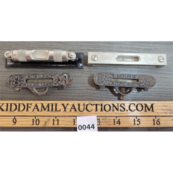 LOT OF 4 - MACHINISIT & SQUARE LEVELS