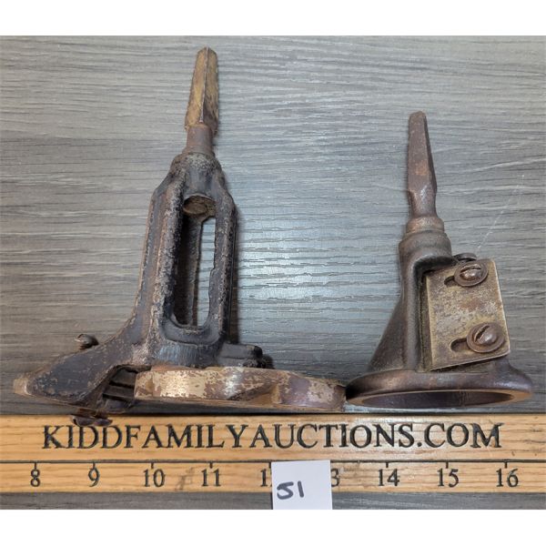 LOT OF 2 - HOLLOW AUGERS