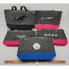 Image 1 : LOT OF 5 - FABRIC TOTE BAGS W/ DESIGN