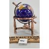 Image 1 : ROTATING BRASS TABLE TOP GLOBE