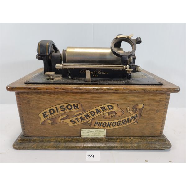 EDISON STANDARD PHONOGRAPH