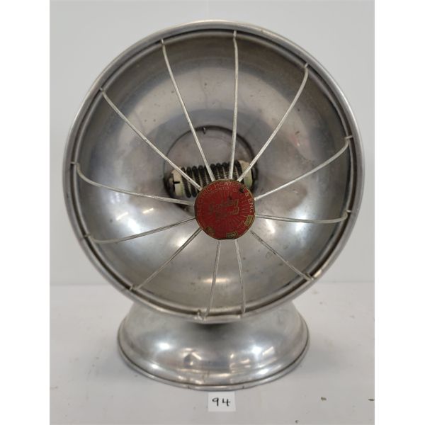 GOLDEN GLOW ELECTRIC HEATER MODEL 66 - 60 WATTS 115 VOLTS