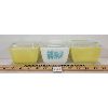 Image 1 : LOT OF 3 - PYREX 501 DISHES W/ LIDS