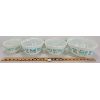 Image 2 : LOT OF 4 - PYREX AMISH PATTERN BOWLS 