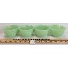 Image 3 : LOT OF 4 - FIRE KING JADEITE CUPS