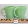 Image 1 : LOT OF 2 - FIRE KING JADEITE MUGS