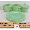 Image 1 : LOT OF 5 - FIREKING JADEITE PCS 