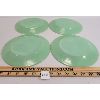Image 2 : LOT OF 4 - FIRE KING JADEITE PLATES