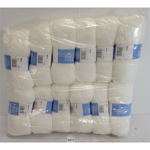 100G DK WEIGHT 98% ACRYLIC 2% NYLON YARN