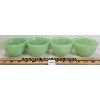 Image 3 : LOT OF 8 - FIRE KING JADEITE MUGS & SAUCERS