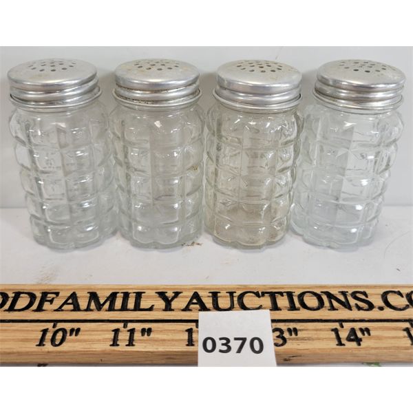 LOT OF 2 - PAIRS OF PEPPER & SALT SHAKERS