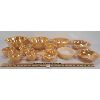 Image 1 : LOT OF 13 - ANCHOR HOCKING FIRE KING PEACH LUSTRE DISHWARE SET 