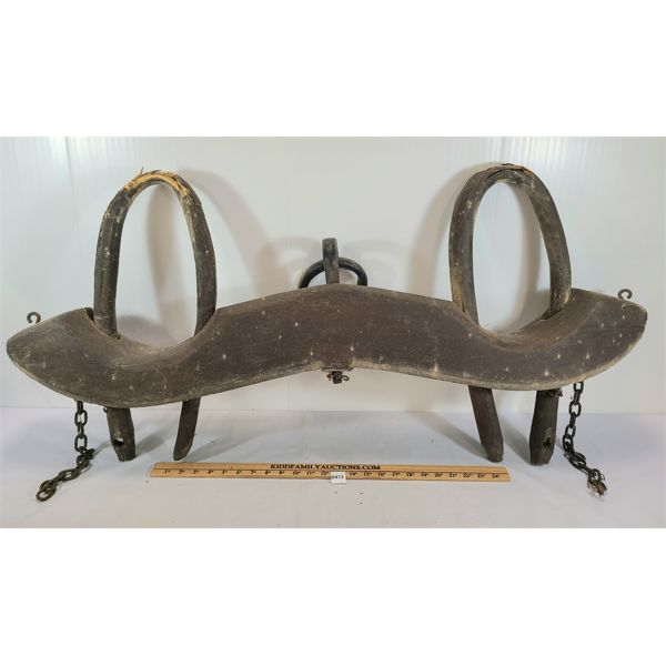 WOODEN OX YOKE 