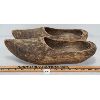 Image 1 : PAIR OF HAND CARVED WOODEN DUTCH CLOGS 