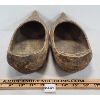 Image 4 : PAIR OF HAND CARVED WOODEN DUTCH CLOGS 