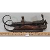 Image 1 : LOT OF 2 - CIRCA 1850'S EARLY AMERICAN WOODEN & METAL ICE SKATES - HAND FORGED