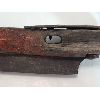 Image 2 : LOT OF 2 - CIRCA 1850'S EARLY AMERICAN WOODEN & METAL ICE SKATES - HAND FORGED