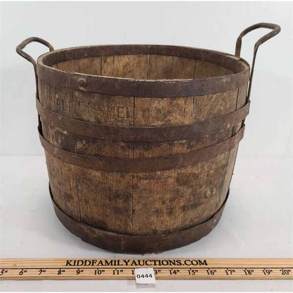 HALF BUSHELL BANDED BARREL 