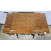 Image 6 : TIGER OAK NEW WILLIAMS TREADLE SEWING TABLE